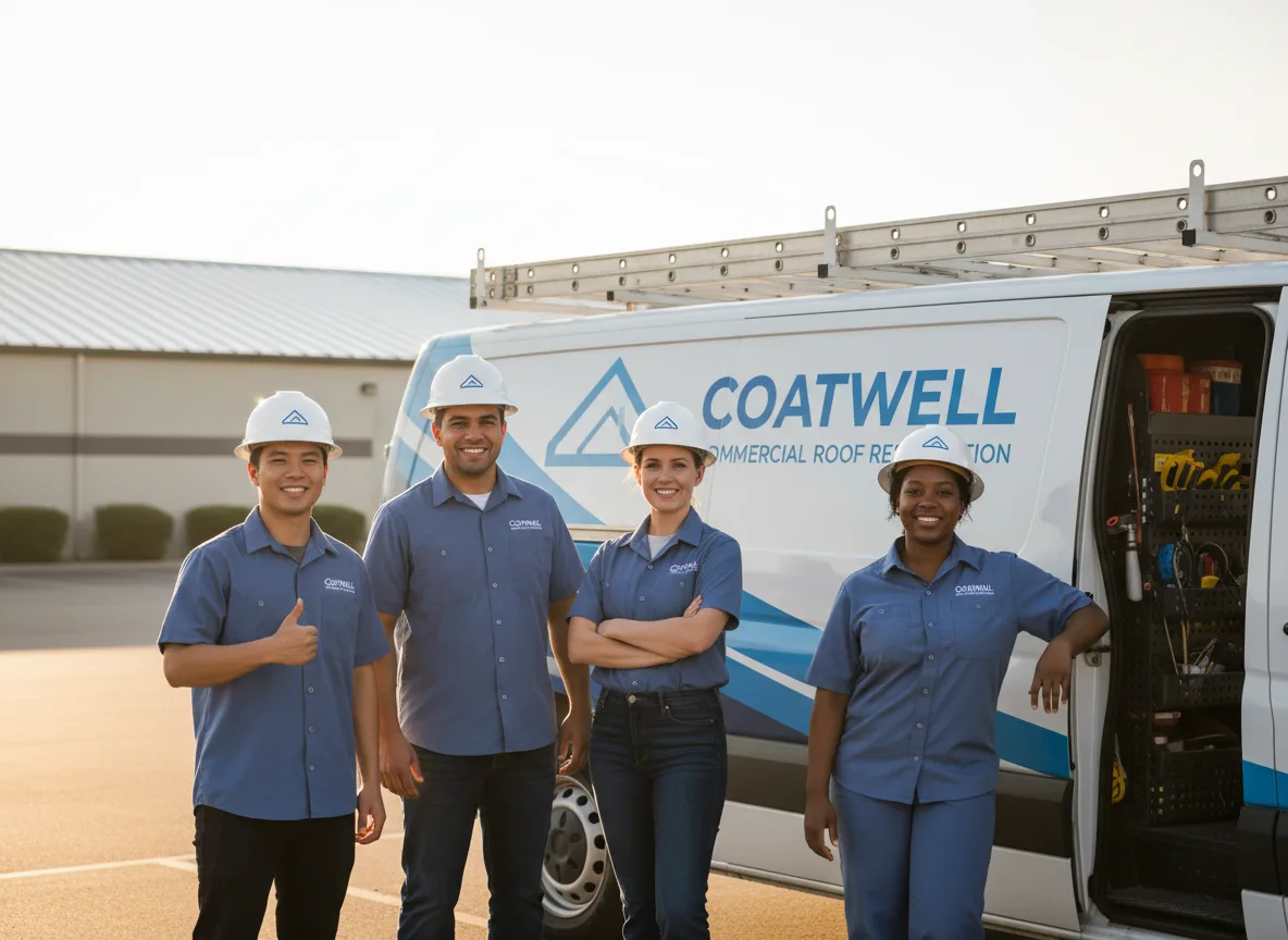Commercial roof coating company in Glencoe, CA
